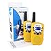 Retevis RT388 Kids Walkie Talkies,Toys Gifts for 6-12 Year Old Girls Boys,Long Range Toy Walkie Talkie,Birthday Gifts Outdoor Camping(Yellow 1 Pair)