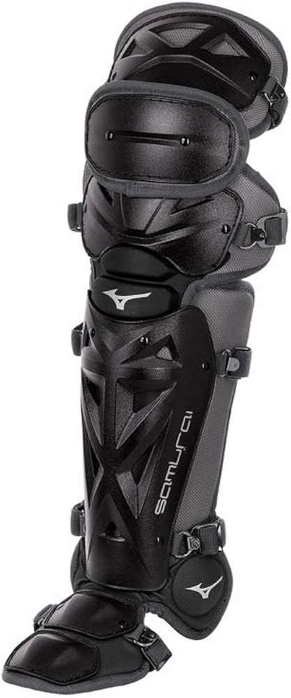 Mizuno Samurai Adult Baseball Shin Guards : Sports & Outdoors