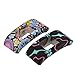 AIWELL Band Cover for Fitbit Charge 2, Silicone Rubber Sleeve Protect Case Screen Protector Charge 2 Accessory (2PC-03)