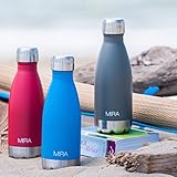 12 Oz (350 ml) Vacuum Insulated Water Bottle | Double Walled Stainless Steel Cola Shape Travel Water Bottle - BPA Free, Keeps Your Drink Hot & Cold