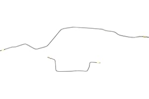 Rear Axle Brake Lines - Fits 97-01 Jeep Cherokee w/Chrysler Rear Axle - Galfan Coated Steel - The Stop Shop