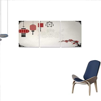 Amazon Com Anniutwo Lantern Canvas Wall Art Bedroom Home