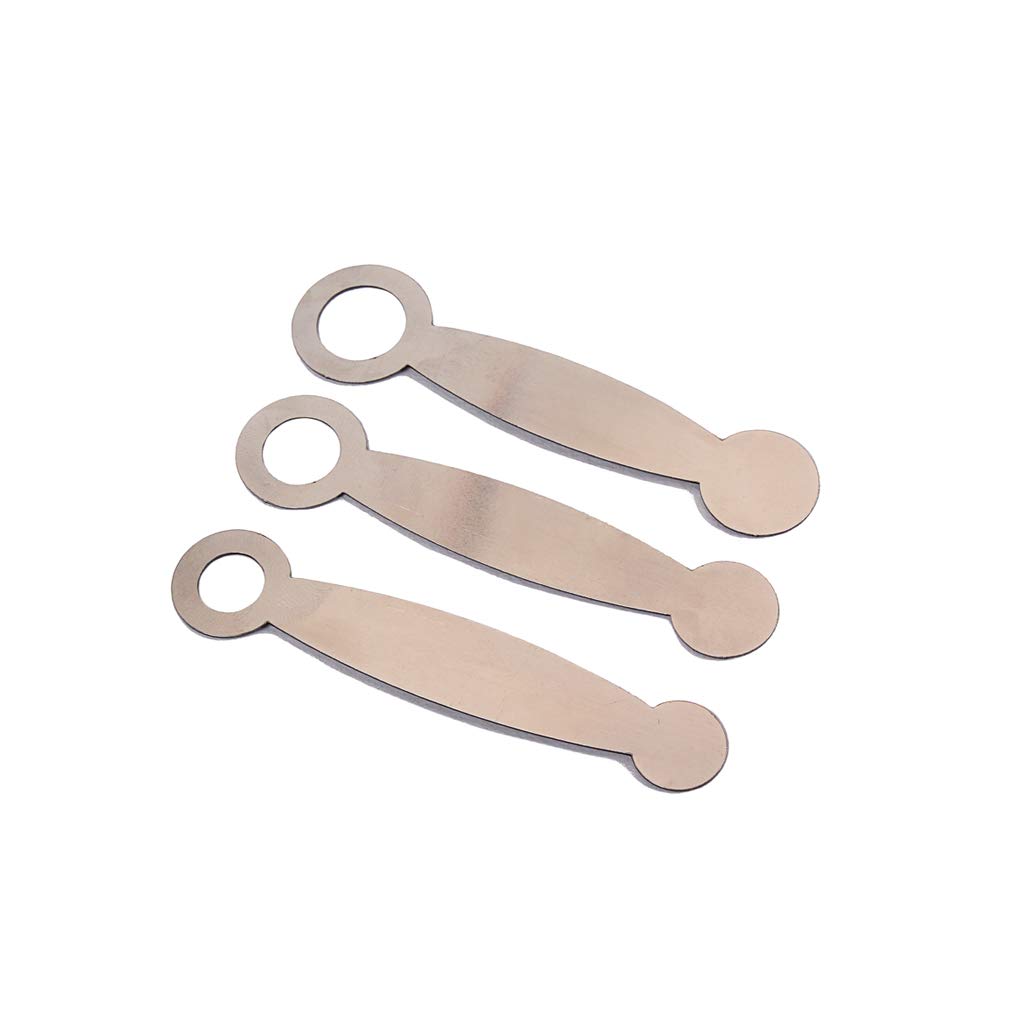 Alnicov 3Pcs Clarinet Pads Repair Tools for Adjusting Clarinet Tube Button Woodwind Instrument Tools