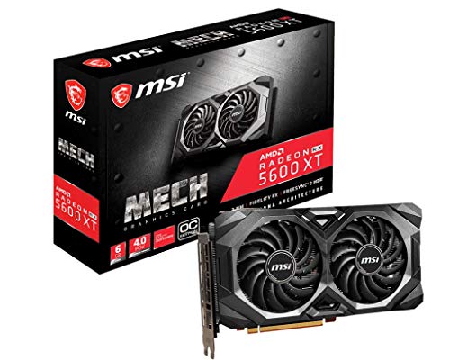 MSI Radeon RX 5600 XT MECH OC (6GB GDDR6/PCI Express 4.0/1185MHz - 1600MHz/12000MHz)