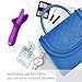Clitoral Vibrator, Tongue Vibrator Stimulator, Soft Cunnilingus Licking Clit Tickler Adult Sex Toys for Female Nipple Oral Sex Couples Solo Blowjob Orgasm Vaginal Anal Vibe (Cunnilingus Purple)