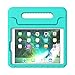 AVAWO Kids Case for New iPad 9.7 2017 & 2018 Release - Light Weight Shock Proof Convertible Handle Stand Friendly Kids Case for iPad 9.7-inch 2017 & 2018 Previous Gen (iPad 5th & 6th Gen) - Turquoise