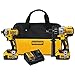 DEWALT 20V MAX XR Brushless Impact Driver and Hammer Drill Combo Kit, Premium 4.0Ah (DCK299M2) primary