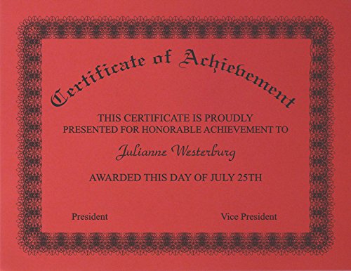 25 Darker Bright Red Cardstock 65lb Cover Paper 11" X 17" Colored Sheets Tabloid or Ledger Size -Bright Colors by ThunderBolt Paper