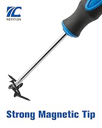 ROTATION 8-Piece Magnetic Screwdrivers Set with
