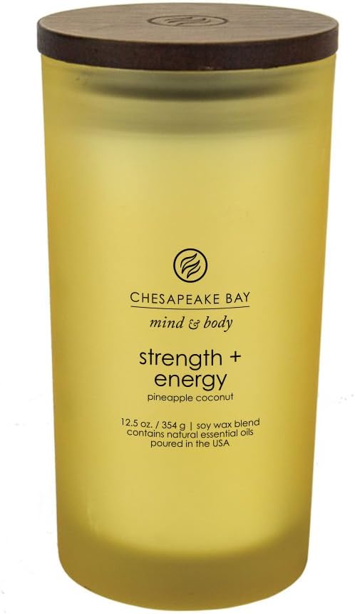 Chesapeake Bay Candle Scented Candle, Serenity + Calm (Lavender Thyme), Coffee Table: Home & Kitchen