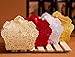 ponatia 50 Pieces/Lot Laser Cut with Ribbon Wedding Party Favor, Wedding Gift Bags Chocolate Candy and Gift Boxes (Gold)