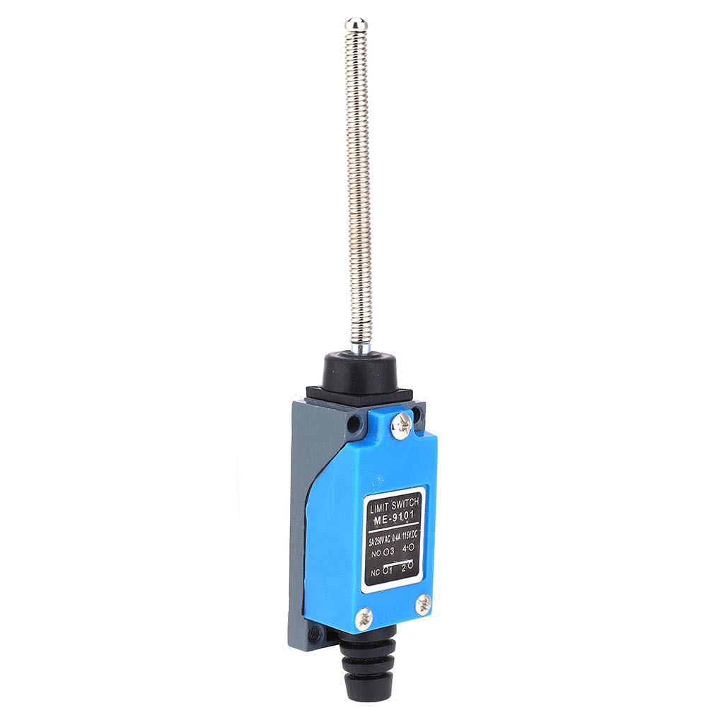 ME-9101 Limit Switch, Adjustable Roller Lever Micro Switch 250V AC/115V DC 50-60Hz 17.3x2.7x2.4cm