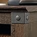 Sauder Carson Forge Side Table, Coffee Oak finish