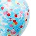 DECORA 8 Pieces Colorful Confetti Balloon 12 inch for Graduation Party and Birthday Party Decorations
