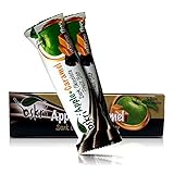 Oskri Dark Chocolate Coated Caramel Apple Fruit Bar - Gluten Free - 45g - 5 Pack