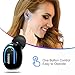 ALNbes Mini Wireless Earbud, V4.2 Invisible Bluetooth Headphone with Magnetic Inductive Charging 4 Hours Playtime