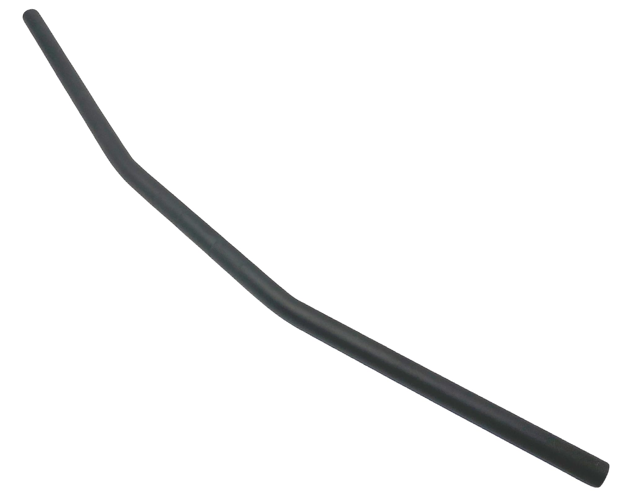 Motorcycle Handlebars - 22mm 7/8 inch Drag Bar for Bobber, Streetfighter, Custom Cruiser, Flat Tracker, and Chopper Bikes | Matt Black Finish | Universal Fit