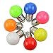 MEXUD-1W E27 Coloured Round LED Golf Ball Light Bulb Lamp (Yellow)