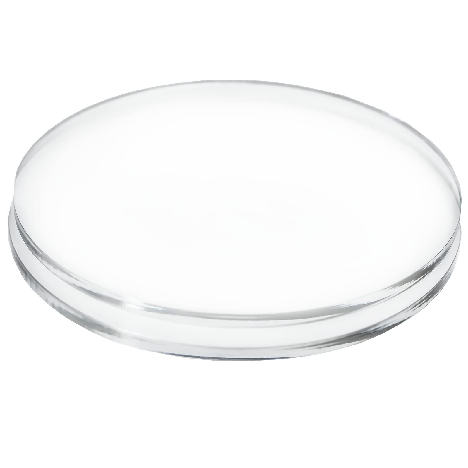 Display Stands Set of 2 Acrylic Ganaching Plates, Cake Discs, Cake Boards - 8.25 Inch for Cake Decoration - Catering, Cake Decoration, Bakery, Kitchen (8.25")
