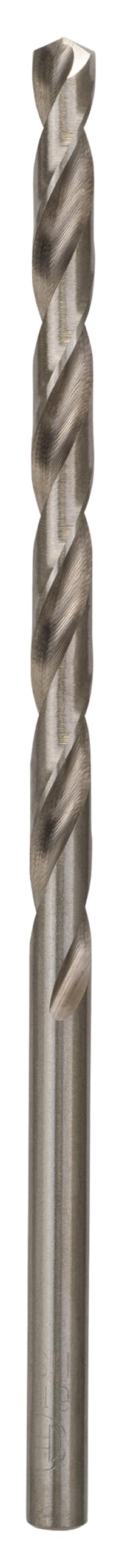Bosch 5x PRO Metal HSS-G Twist Drill Bit Long Length (for Non-ferrous metals, Steel, Ø 6,00 mm, Professional Accessory Rotary Drill/Drivers)