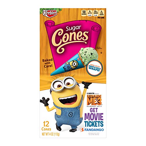 2 Keebler+Cream+Cones+Sugar+Count