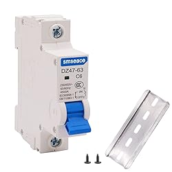 smseace Miniature Circuit Breaker AC 6A 230/400V, 1
