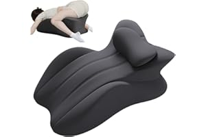 Ergonomic Butt Cushion for Couples, 23x15in Large Pillow for Intimacy & Couples Support, Multifunctional Memory Foam Position