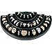 FindingKing 36 Slot 3 Tier Black Ring Display Foam Jewelry Stand