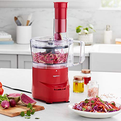 AmazonBasics-4-Cup-Food-Processor-Red