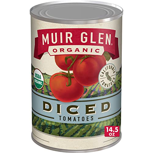 MUIR GLEN ORGANIC DICED TOMATOES, 14.5 OZ.