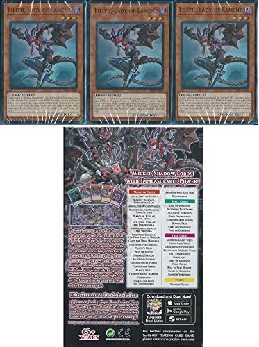 TOP Satisfied LAIR OF DARKNESS STRUCTURE DECK X3 ENG BOXLESS VER 1ST EDIT, GET YOURS 1ST!