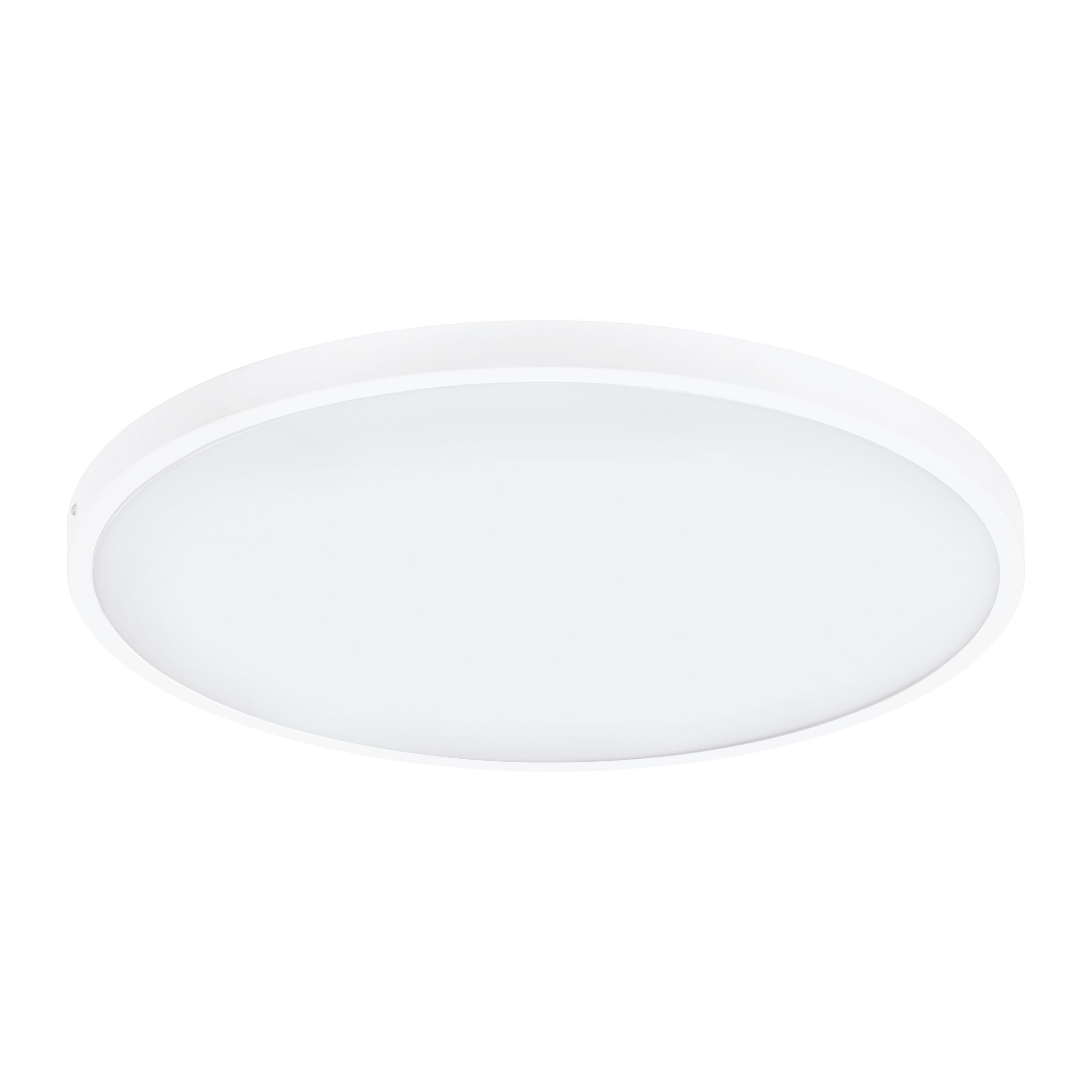 EGLO Fueva 1 LED Ceiling Light 1 Bulb Material: Aluminium/Plastic Colour: White Diameter: 60 cm Warm White