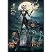 BENBO 5D Full Drill Diamond Embroidery Painting Kit, Jack Halloween Skull 15.8x11.8In DIY Diamond Paint by Number Kits Cross Stitch Rhinestone Embroidery Picture Arts Craft for Home Decor