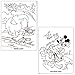 Mickey Mouse Clubhouse Coloring Book Set (2 Books - Mickey Mouse and Minnie Mouse)