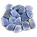 Crystal Allies Materials: 1/2lb Bulk Tumbled Blue Lace Agate Stones - Large 1
