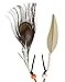 Fascigirl 1920s Flapper Gatsby headband Halloween Feather Headband for Women (A Black)