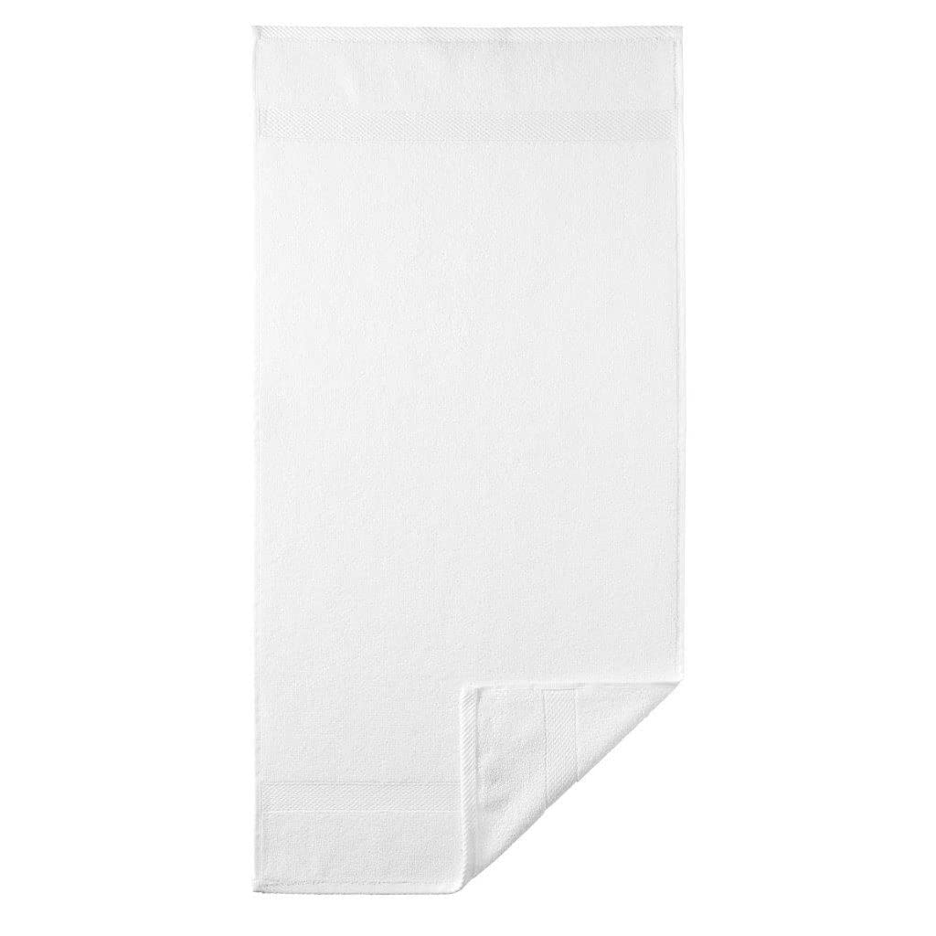 Egeria 2010450 Diamond Hand Towel, Cotton, White, Size 50 x 100 cm