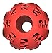 Nibble Pet Products Healthy Teeth Interactive Dog Toy Chew, Red