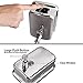 TBAO 1000ml 36oZ Classic Series Surface-Mounted Stainless Steel Manual Wall-Mount Soap Dispenser for Bathroom Kitchen Marketplace Hotel Restaurant (1000ml)