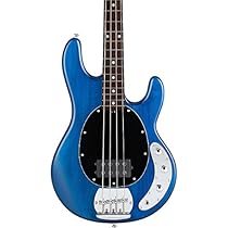 Sterling by Music Man S.U.B. Ray4 Electric Bass Guitar Satin Blue Rosewood Fingerboard
