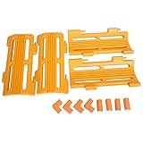 JAXPETY Baby Playpen Corner Pieces Kids Safety Play Protection New (Yellow)