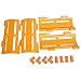 JAXPETY Baby Playpen Corner Pieces Kids Safety Play Protection New (Yellow)