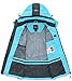 wantdo Women's Windproof Jacket Traveling Running Raincoat Outdoors Blue S