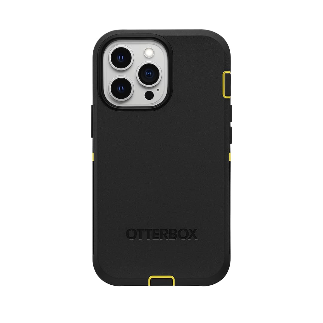 OtterBox Defender Series Screenless Edition Case for iPhone 12 & iPhone 12 Pro (Only) - Case Only - Non-Retail Packaging - Otter Black