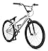 Mongoose Title 24 BMX Race Bike for Beginner or Returning Riders, Featuring Lightweight Tectonic T1 Aluminum Frame and Internal Cable Routing with 24-Inch Wheels, Silver