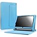 Lenovo Yoga Tab 3 10 Case - Infiland Folio Premium PU Leather Stand Cover for Lenovo Yoga Tab 3 10.1-Inch Tablet ZA0H0022US (Not Fit Lenovo Yoga Tab 3 pro 10/ Lenovo Yoga 3 10 plus), Blue