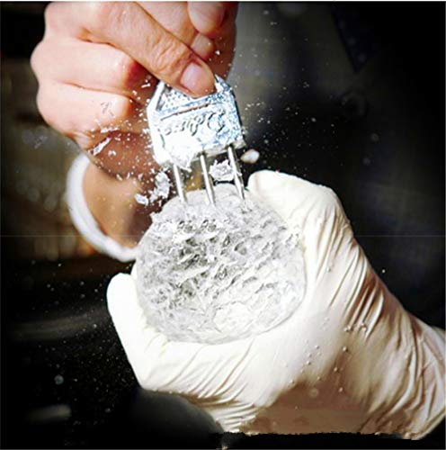 Ice Pick 3-Prong with Wooden Handle Ice Chipper Create Ice Chunks