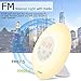 IPEAK Sunrise Alarm Clock, Wake Up Light Radio Alarm Clock, Nature Night Light With 7 Colors, Nature Sounds, FM Radio, Touch Control, Atmosphere Lamp, Bedside Lamp
