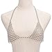 Underwear, PHOTNO Retro Fashion Silver Bra Body Pendant Necklace Chain Bikini Chain