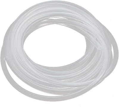 Yesallwas Silicone Tube 4mm x 6mm 5m Flexible Rubber Hose Water Air Pump
